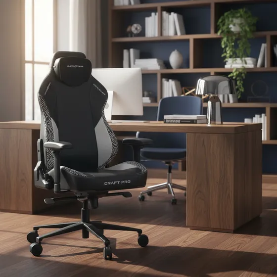 Cadeira Dxracer Craft Stripes 1 Preta-branca Cra-pr031-nw-h1 Cor Preto Material Do Estofamento Couro Sintético