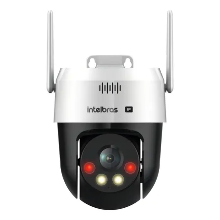 Câmera Ip Wifi Intelbras Vipw 1300 Mini Sd Audio 3mp 3.8 Ip66 Branco