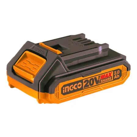 Bateria Ingco 20v Ion-litio 2.0 Ah Fbli20011 P20s Com Led