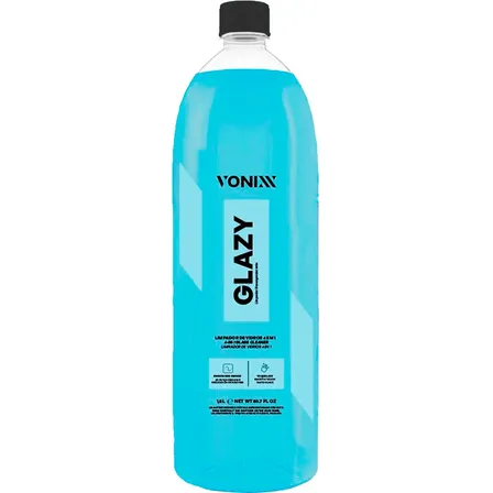 Limpa Vidros 4 em 1 Vonixx Redutor de Risco 1,5L Glazy Líquido