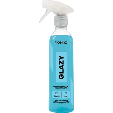 Limpa Vidros 4 Em 1 Redutor Atrito Risco Glazy 500ml Vonixx