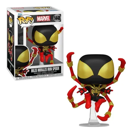Boneco Funko Pop! Marvel Hq Miles Homem-aranha De Ferro Candide