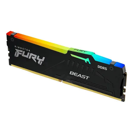 Memoria Kingston Fury Beast Rgb 16gb Ddr5 6000mt/s 1.35v