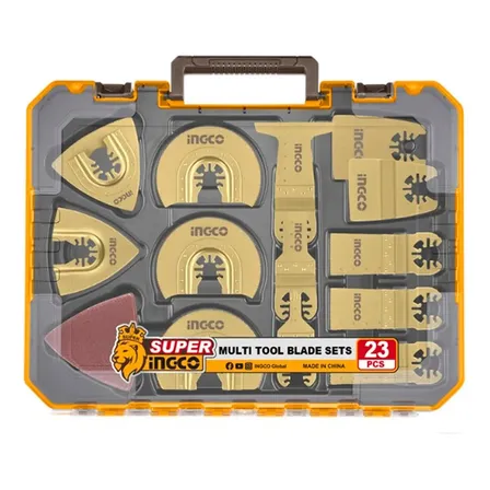 Conjunto De Estojos Multiferramentas Ingco Yellow De 23 Peças Amarelo
