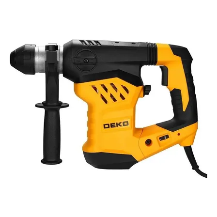 Martelete Perfurador Sds-plus 1600w Deko Deko-dkrh32ld16 6j Preto/amarelo 220v 60hz