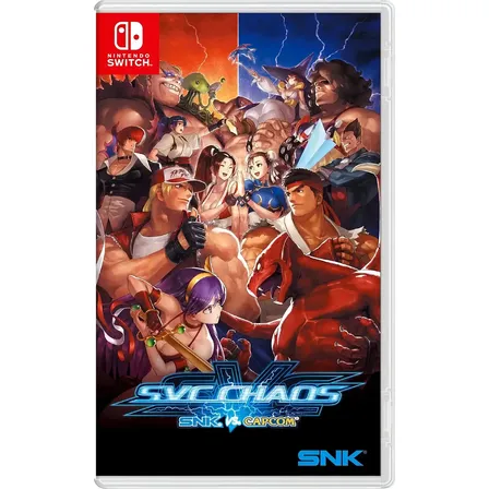 Jogo Snk Vs Capcom SVC Chaos Nintendo Switch Mídia Física 2024