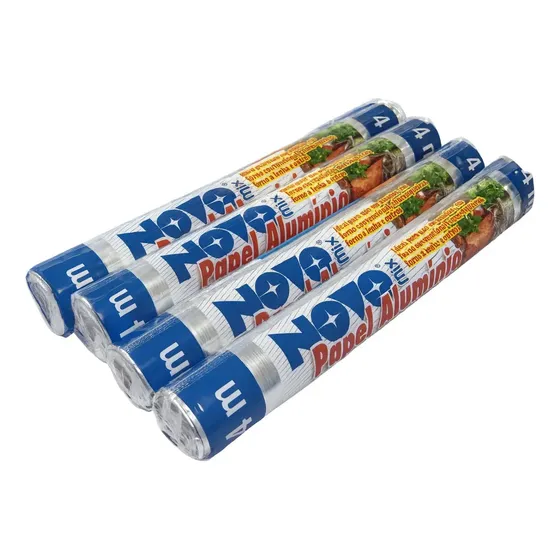 Papel Alumínio Em Rolo Mix 4,0metros (30/45cm)