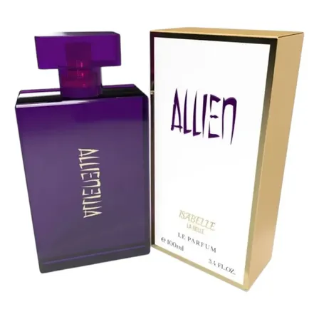 Perfume Allien 100ml Marca Isabelle La Belle Oriental Amadeirado Spray Feminino Alta Fixação