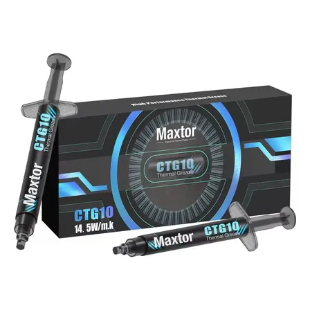 Pasta Térmica Ctg10 14.5w/m.k 2gr Maxtor Alta Performance Cor Preto
