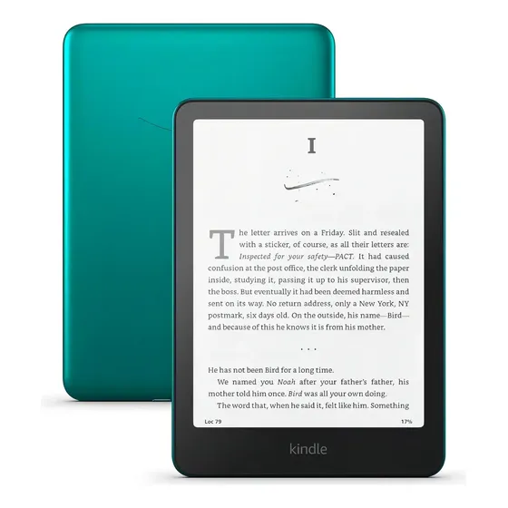 Leitor eletrônico Amazon Kindle Paperwhite Signature 12°gen 7 32gb Verde metálico