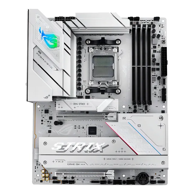 Placa Mãe Asus Rog Strix B850 Gaming Wi-fi Amd Am5 Ddr5 Atx Branco