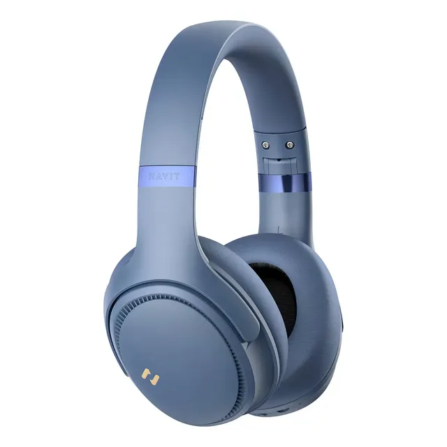 Headset Gamer Havit H630bt Bluetooth 5.3 On-ear 3d 55h Cor Azul