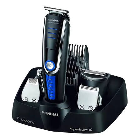 Aparador De Pelos Super Groom 10 Mondial 6w Bivolt BG-03