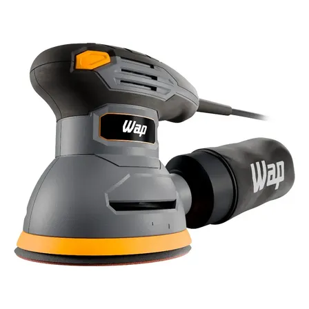 Lixadeira Elétrica Roto Orbital WAP WF LR01 12.000 RPM Encaixe de Lixa em Velcro