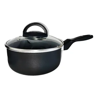 Caçarola Panela 16 Cm Marcolar Antiaderente Cor Preto
