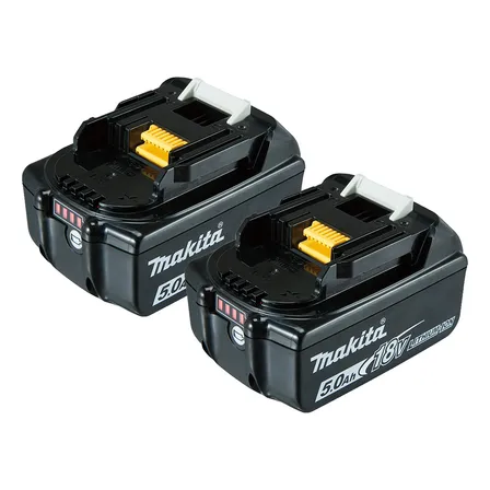 Combo De 2 Baterias Bl1850b Makita 18v 5ah Li-ion Lítio