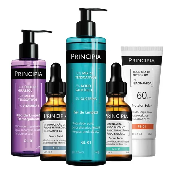 Principia Kit Antiacne Demaquilante Essencial