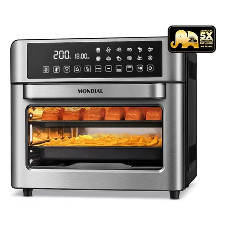 Fritadeira Air Fryer Forno Oven Digital 25l Mondial AFO-25L-BI