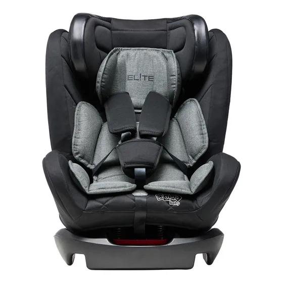 Cadeira de Carro Infantil 0 a 36Kg Elite 4 em 1 - Maxi Baby - Preto/Cinza Ônix