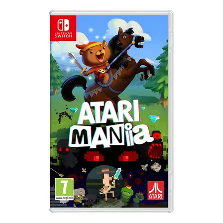 Jogo Atari Mania Switch Midia Fisica