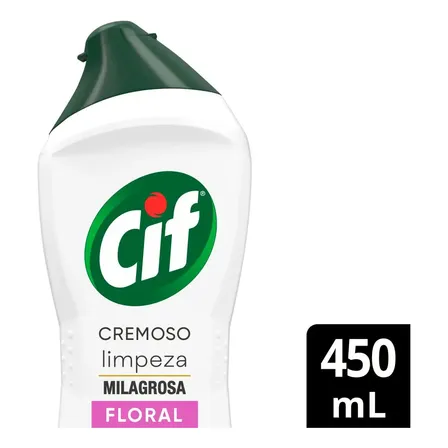 Limpador Cif Cif Higienizador Cremoso Floral Em Squeeze