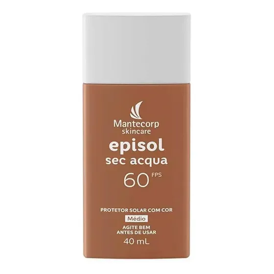Protetor Solar Facial Episol Sec Acqua FPS 60 | Médio - 40ml