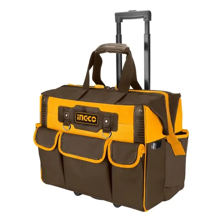 Bolsa Ferramentas 20 19 Bolsos Rodízio Ingco Amarelo