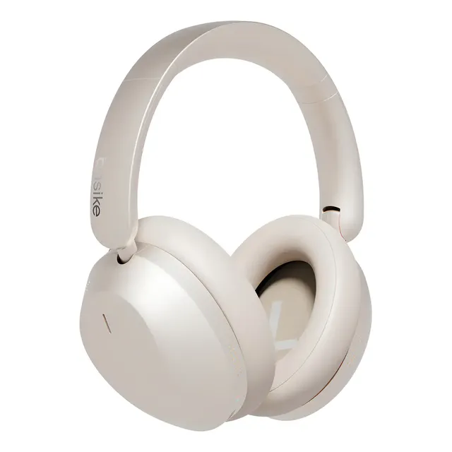 Fone De Ouvido Basike Ba-fon192 Bluetooth Over-ear Com Cancelamento De Ruído E Microfone Branco