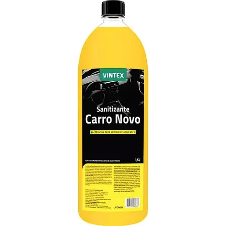 Aromatizante Sanitizante Cheirinho Carro Vintex 1,5l Carro Novo