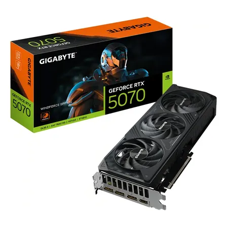 Placa De Vídeo Gigabyte Rtx 5070 Windforce Sff 12gb