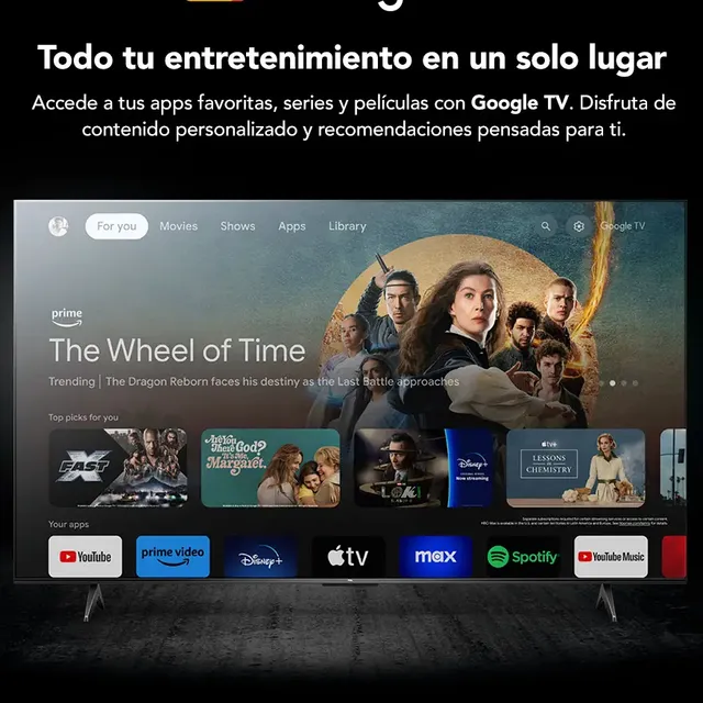 Smart TV TCL 55 Polegadas QLED 4K T6C WiFi Bluetooth Google TV Tela HVA e HDR10+ 55T6C