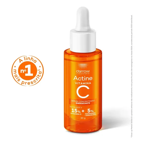 Sérum Concentrado Antioxidante Darrow Actine Controle De Oleosidade 30g Oleosa Dia/noite