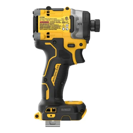 Driver De Impacto 1/4 Sem Fio Dewalt Dcf860b Amarelo 20v 50 Hz / 60 Hz