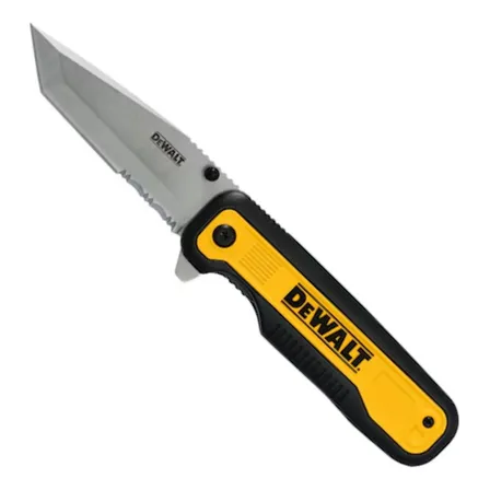 Canivete De Bolso Dewalt Dwht10994 Lâmina De Aço Inoxidável Amarelo