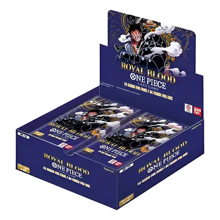 One Piece Card Game Royal Blood Op-10 Com 288 Cartas Cromadas E Holográficas Em Inglês