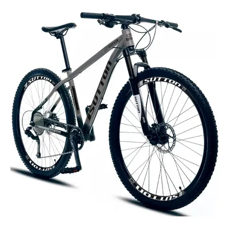 Bicicleta Aro 29 Sutton 1 X 9v Hidráulico Shimano K7 11/40 Cor Grafite Tamanho Do Quadro 21