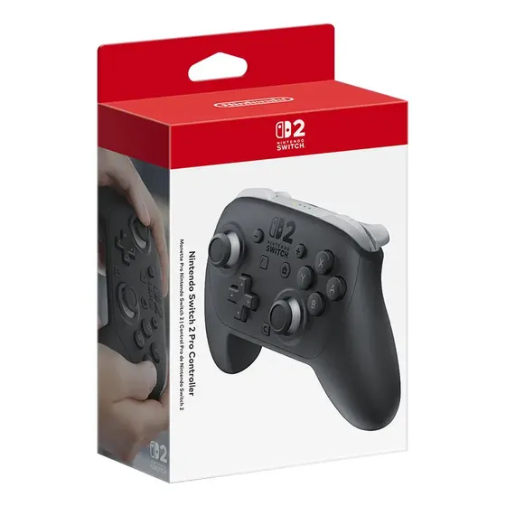 Controle Nintendo Switch 2 Pro Sem Fio Bluetooth com Vibração