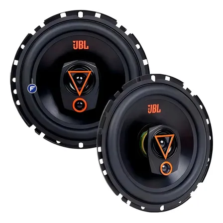 Par Alto Falante Porta Jbl 6 Pol 160w Rms 6trms80 Triaxial Preto