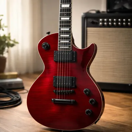 Guitarra Tagima Les Paul Almach FL TRD Vermelho Transparente