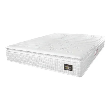 Colchão Casal Queen Espuma D45 Lazio Pillow Top Hellen Cor Branco