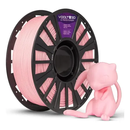 Filamento Pla Rosa Bebê Velvet 1kg Imprimr Peças Voolt3d