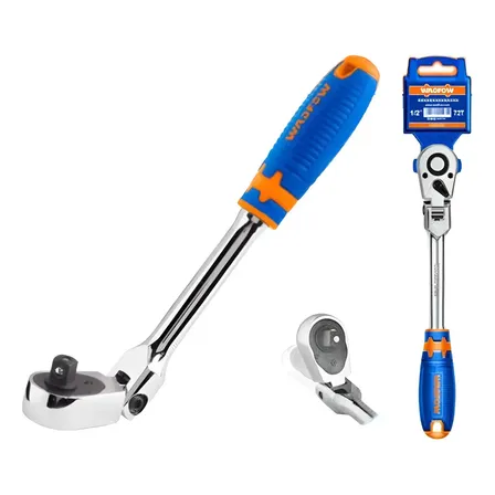 Chave de soquete de cabeça móvel Crique 1/2 Wrw4212 cor azul e laranja