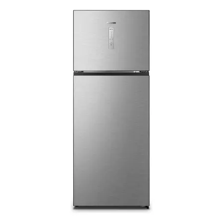 Geladeira Hisense Duplex Inox 467l Inverter Frost Free Rt3n461 220v Cinza