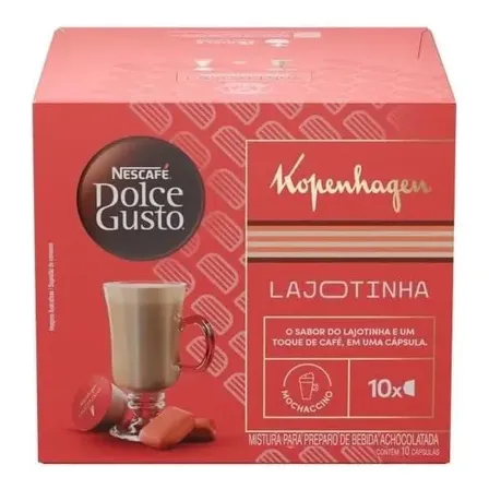 Cápsula Dolce Gusto Kopenhagen Lajotinha - 10 Cápsulas