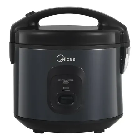 Panela De Arroz Elétrica 3l Preta Midea Cor Preto