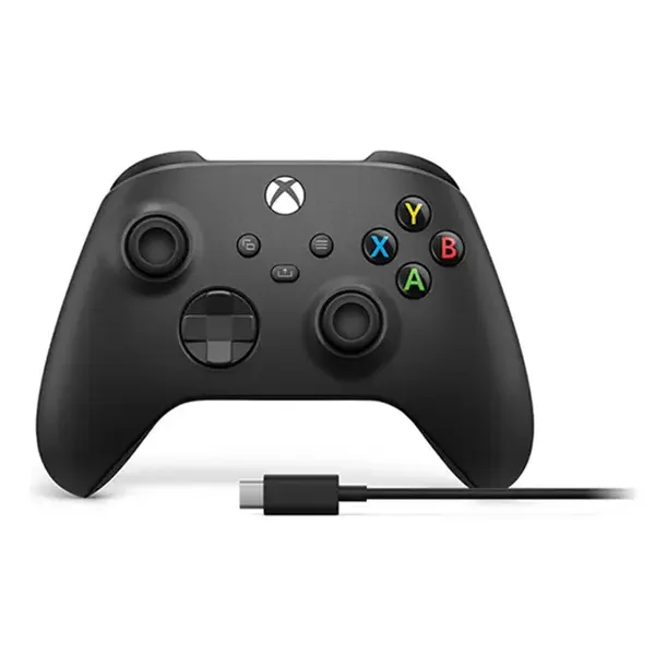 Controle Sem Fio Microsoft Xbox Series X|S Carbon Black, Com Bluetooth e Vibração