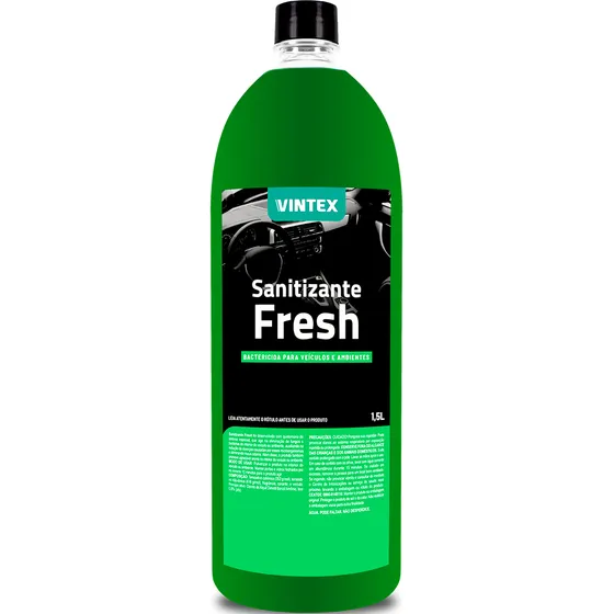 Sanitizante Vonixx Vintex 1.5l Fresh Cheirinho Para Carro Verde Fresco
