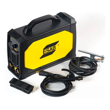 Máquina De Solda Inversora Esab Rogue Lhn Es245i Amarelo 220v