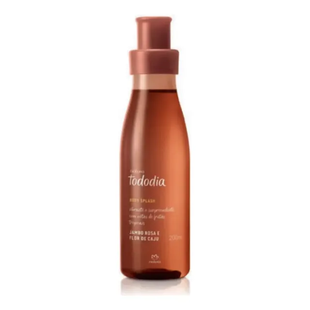Body Splash Natura Tododia Jambo Rosa E Flor De Caju 200ml