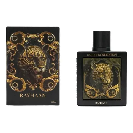 Perfume Masculino Rayhaan Tiger EDP 100ml Notas Amadeiradas Árabes